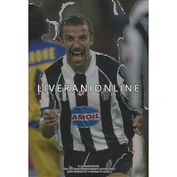 TRIPOLI 25/08/2002 SUPERCOPPA ITALIANA JUVENTUS-PARMA NELLA FOTO ALESSANDRO DEL PIERO FOTO BAGNAI-ALDO LIVERANI