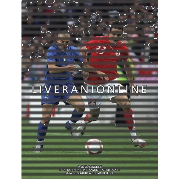 Ginevra 31/05/2006 Svizzera-Italia nella foto: del piero e degen foto Luzzani/Ag.aldo Liverani