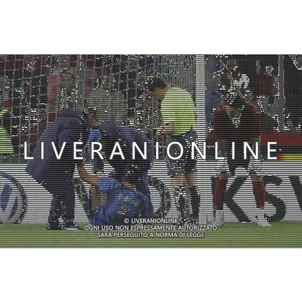 Ginevra 31/05/2006 Svizzera-Italia nella foto: infortunio grosso foto Luzzani/Ag.aldo Liverani