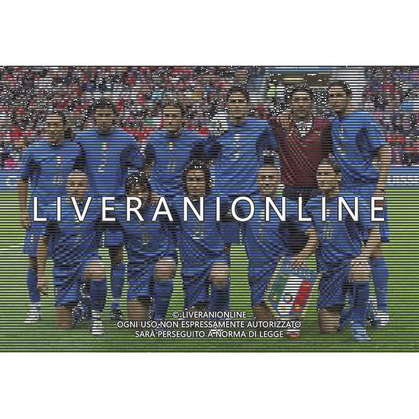 Ginevra (CH) 31-05-2006 svizzera-italia 1:1 nella foto formazione italia ph marco luzzani/ag aldo liverani s.a.s.