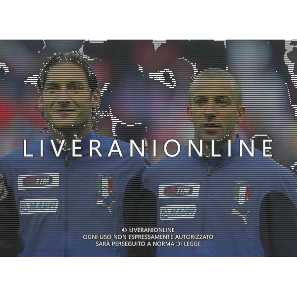 Ginevra (CH) 31-05-2006 svizzera-italia 1:1 nella foto totti e del piero ph marco luzzani/ag aldo liverani s.a.s.