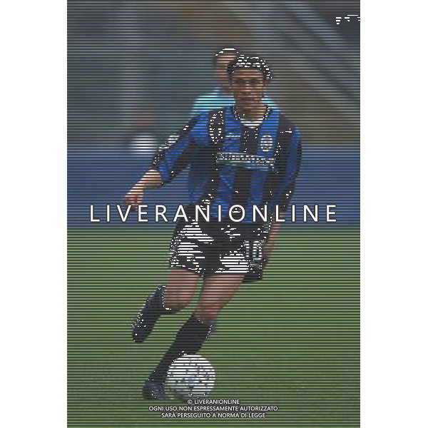 BERGAMO 02/04/2003 ATALANTA-LAZIO 2:1 FINALE COPPA ITALIA PRIMAVERA nella foto INACIO PIA\' foto marco luzzani/ag aldo liverani