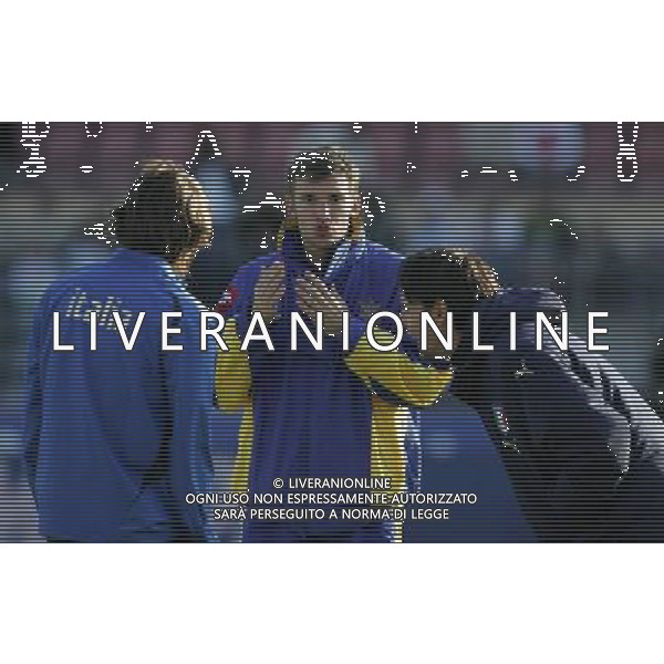 LOSANNA 2 GIUGNO 2006 ITALIA - UCRAINA AMICHEVOLE NELLA FOTO: SHEVCHENKO INZAGHI E PIRLO FOTO LUZZANI / AG. ALDO LIVERANI