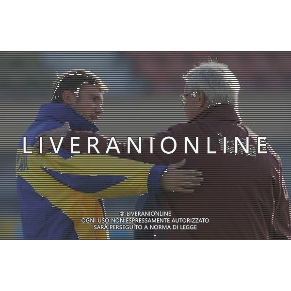 LOSANNA 2 GIUGNO 2006 ITALIA - UCRAINA AMICHEVOLE NELLA FOTO: SHEVCHENKO E LIPPI FOTO LUZZANI / AG. ALDO LIVERANI