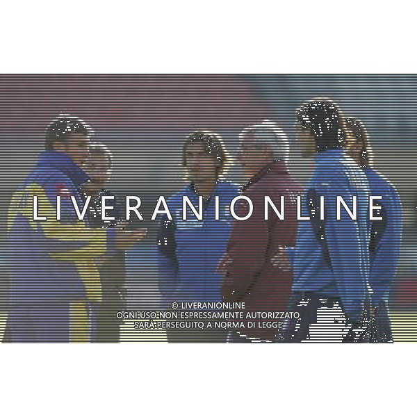 LOSANNA 2 GIUGNO 2006 ITALIA - UCRAINA AMICHEVOLE NELLA FOTO: SHEVCHENKO PIRLO LIPPI E NESTA FOTO LUZZANI / AG. ALDO LIVERANI