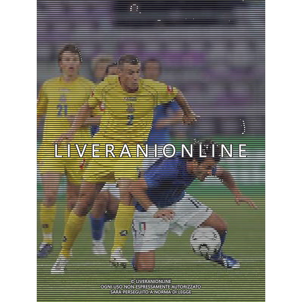 LOSANNA 2 GIUGNO 2006 ITALIA - UCRAINA AMICHEVOLE NELLA FOTO: gilardino e nesmachny FOTO LUZZANI / AG. ALDO LIVERANI
