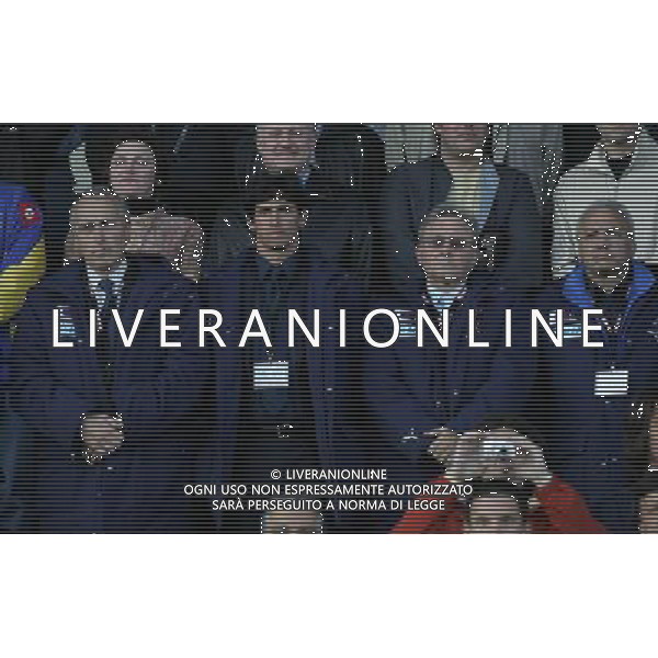 LOSANNA 2 GIUGNO 2006 ITALIA - UCRAINA AMICHEVOLE NELLA FOTO: ABETE E ALBERTINI FOTO LUZZANI / AG. ALDO LIVERANI