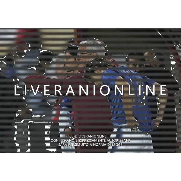 LOSANNA 2 GIUGNO 2006 ITALIA - UCRAINA AMICHEVOLE NELLA FOTO: LIPPI E TOTTI FOTO LUZZANI / AG. ALDO LIVERANI