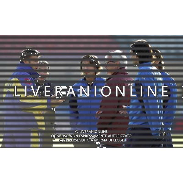 Losanna (CH) 02/06/2006 italia-ucraina 0:0 nella foto shevchenko, nesta, pirlo, lippi e gilardino ph marco luzzani/ag aldo liverani s.a.s.