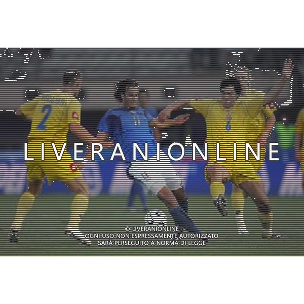 Losanna (CH) 02/06/2006 italia-ucraina 0:0 nella foto gilardino, rusol e nesmachny ph marco luzzani/ag aldo liverani s.a.s.