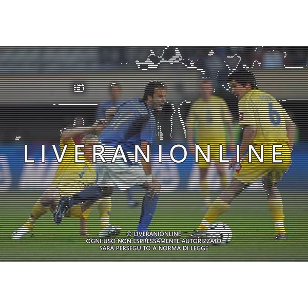 Losanna (CH) 02/06/2006 italia-ucraina 0:0 nella foto gilardino, rusol e tymoshchyuk ph marco luzzani/ag aldo liverani s.a.s.