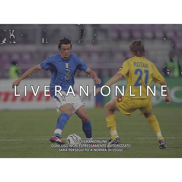 Losanna (CH) 02/06/2006 italia-ucraina 0:0 nella foto oddo e rotan ph marco luzzani/ag aldo liverani s.a.s.