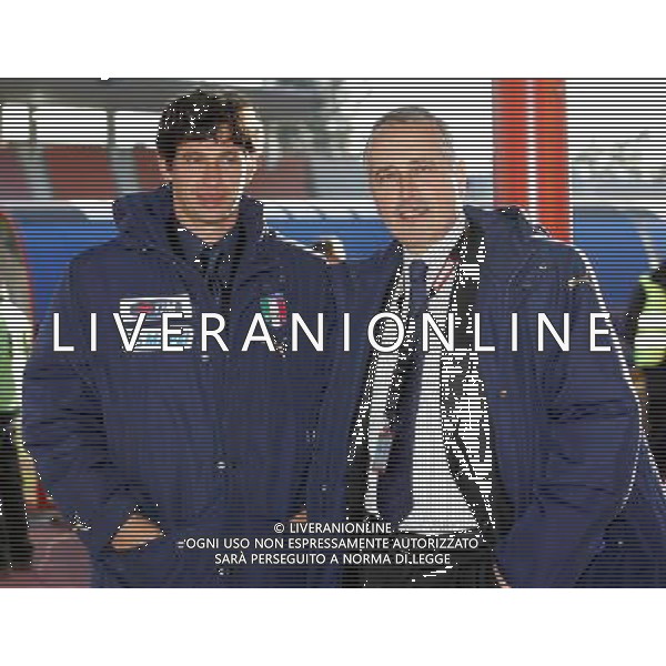 Losanna (CH) 02/06/2006 italia-ucraina 0:0 nella foto albertini e abete ph marco luzzani/ag aldo liverani s.a.s.