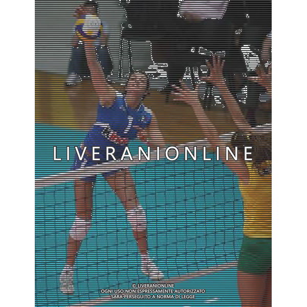 MONZA 3/6/2006 PARTITA AMICHEVOLE DI VOLLEY ITALIA-BRASILE NELLA FOTO ORTOLANI FOTO ANDRY/AG ALDO LIVERANI