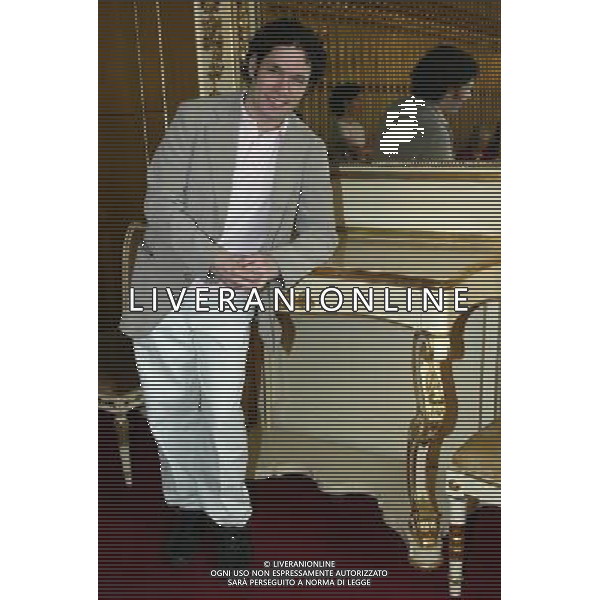 MILANO 7/6/2006 SALA GIALLA TEATRO ALLA SCALA NELLA FOTO GUSTAVO DUDAMEL (DIRETTORE DI ORCHESTRA) FOTO ROMANO/AG ALDO LIVERANI