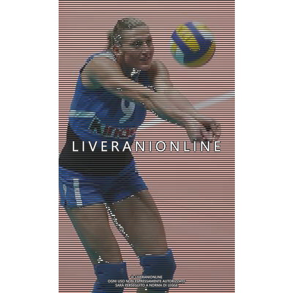 Monza 3 giugno 2006 Italia - Brasile amichevole volley femminile nella foto:Marulli Monica foto Andry / Ag. Aldo Liverani