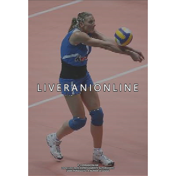 Monza 3 giugno 2006 Italia - Brasile amichevole volley femminile nella foto: Marulli Monica foto Andry / Ag. Aldo Liverani