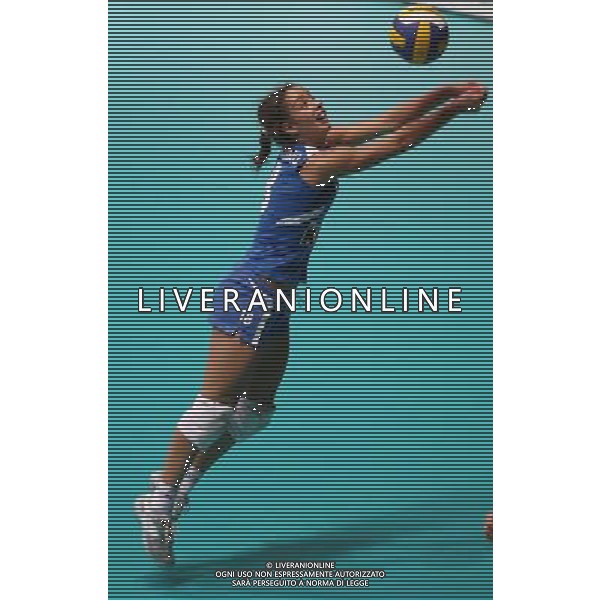 Monza 3 giugno 2006 Italia - Brasile amichevole volley femminile nella foto: De Gennaro Monica foto Andry / Ag. Aldo Liverani