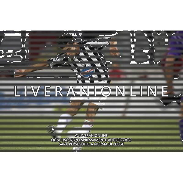 08-06-06 FIORENTINA - JUVENTUS FINALE PRIMAVERA SERIE A NELLA FOTO: tiro goal Paolucci - Juve PH: ROSA/ALDO LIVERANI