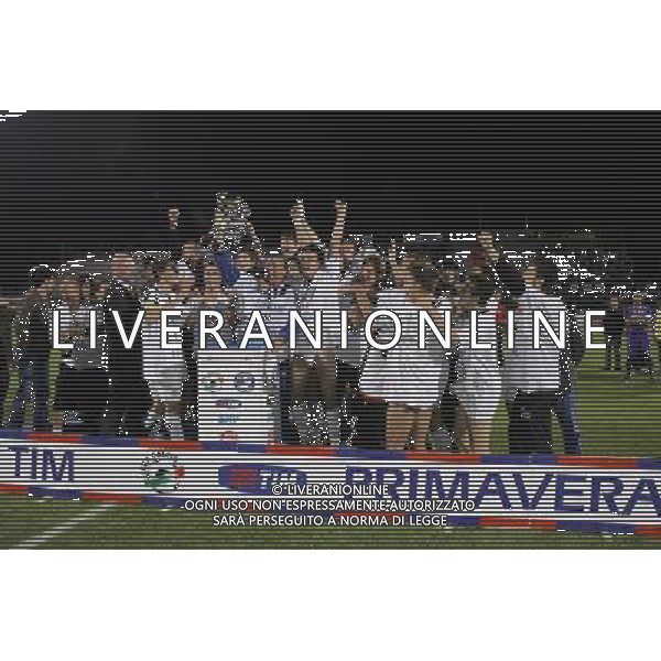 08-06-06 FINALE PRIMAVERA SERIE A NELLA FOTO: Festa e premiazione - Juve PH: ROSA/ALDO LIVERANI