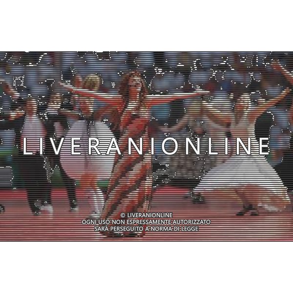 Monaco 09/06/2006 Cerimonia inaugurale dei Mondiali di calcio Germania 2006 ph luzzani/ag. aldo liverani