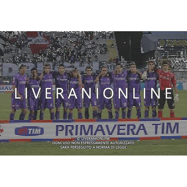 Fiorentina - juventus Finale campionato primavera 08/06/2006 nella foto: la formazione della Fiorentina ph rosa/ag. aldo liverani