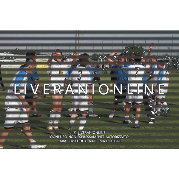 PAGAZZANO BERGAMO FINALE BERETTI JUNIORES ATALANTA INTER 10/06/2006 NELLA FOTO ATALANTA FESTEGGIA LO SCUDETTO AGENZIA ALDO LIVERANI