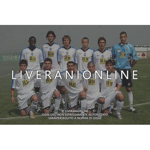 PAGAZZANO BERGAMO FINALE BERETTI JUNIORES ATALANTA INTER 10/06/2006 NELLA FOTO ATALANTA AGENZIA ALDO LIVERANI