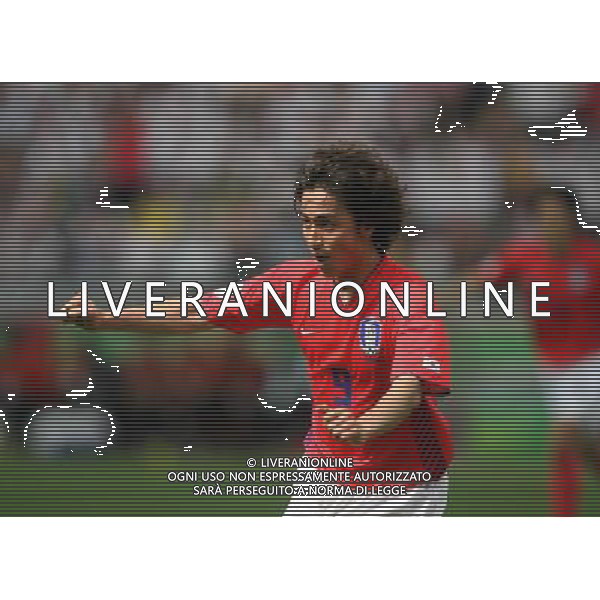 Corea del Sud - Togo Mondiali Germania 2006 nella foto esultanza di jung Hwan AHN dopo il gol del 2-0 copyright by firo sportphoto/Ag. Aldo liverani Only - Italy - No Abroad