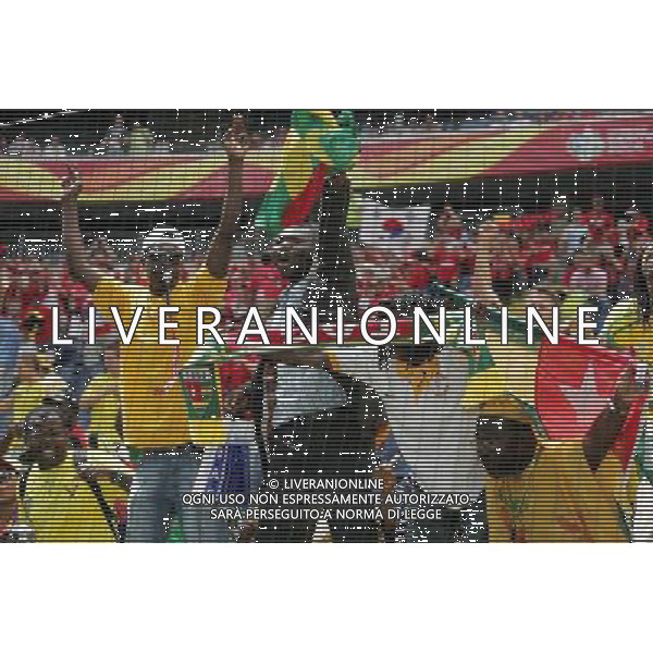 Corea del Sud - Togo Mondiali Germania 2006 nella foto tifosi del TOGO copyright by firo sportphoto/Ag. Aldo liverani Only - Italy - No Abroad