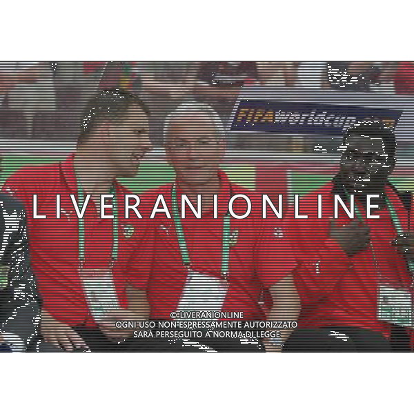 Corea del Sud - Togo Mondiali Germania 2006 nella foto Sulla panchina del Togo il Medico Dr. Schubert Joachim copyright by firo sportphoto/Ag. Aldo liverani Only - Italy - No Abroad