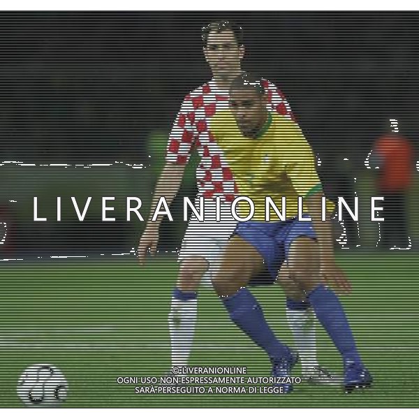 COPPA DEL MONDO DI CALCIO GERMANIA 2006 3-6-06 BRASILE - CROAZIA NELLA FOTO ADRIANO PH: LUZZANI/LIVERANI 