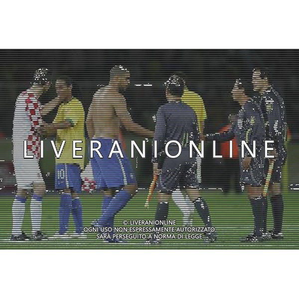 COPPA DEL MONDO DI CALCIO GERMANIA 2006 3-6-06 BRASILE - CROAZIA NELLA FOTO FINE GARA PH: LUZZANI/LIVERANI 