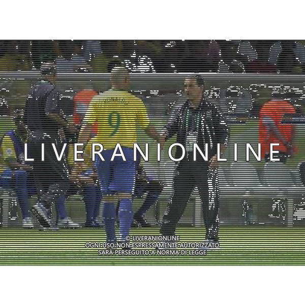 COPPA DEL MONDO DI CALCIO GERMANIA 2006 3-6-06 BRASILE - CROAZIA NELLA FOTO SOSTITUZIONE RONALDO PH: LUZZANI/LIVERANI 