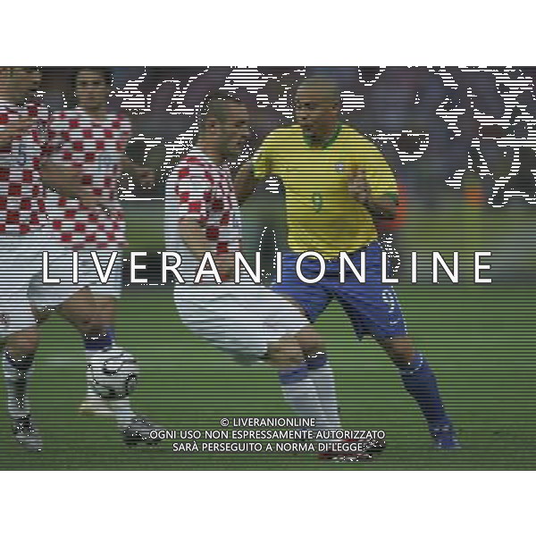 Berlino (ger) 13-06-2006 World Cup Germany 2006 brasile-croazia 1 : 0 nella foto ronaldo e kovac ph marco luzzani/ag aldo liverani s.a.s.