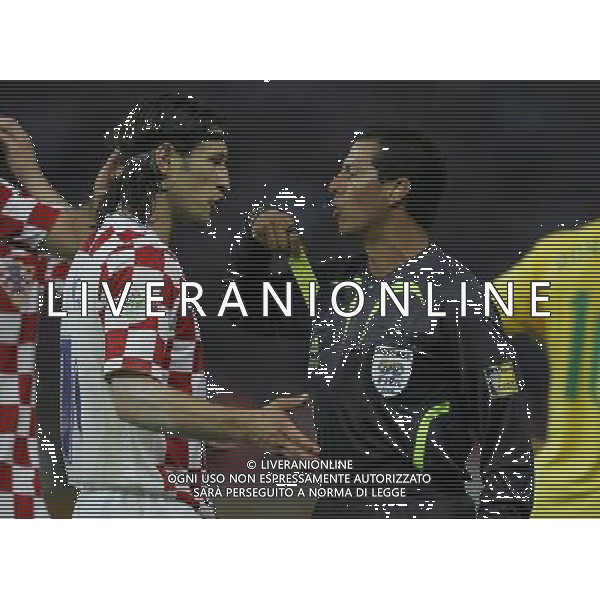 Berlino (ger) 13-06-2006 World Cup Germany 2006 brasile-croazia 1 : 0 nella foto arbitro archundia e kovac ph marco luzzani/ag aldo liverani s.a.s.