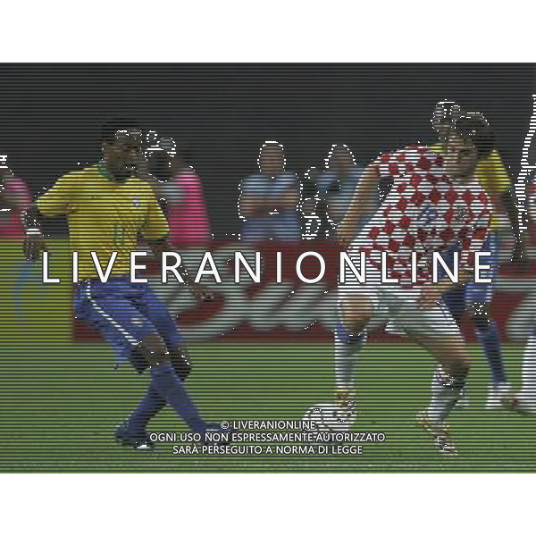 Berlino (ger) 13-06-2006 World Cup Germany 2006 brasile-croazia 1 : 0 nella foto ze roberto e klasnic ph marco luzzani/ag aldo liverani s.a.s.