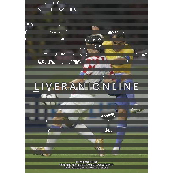 Berlino (ger) 13-06-2006 World Cup Germany 2006 brasile-croazia 1 : 0 nella foto cafu\' e kovac ph marco luzzani/ag aldo liverani s.a.s.