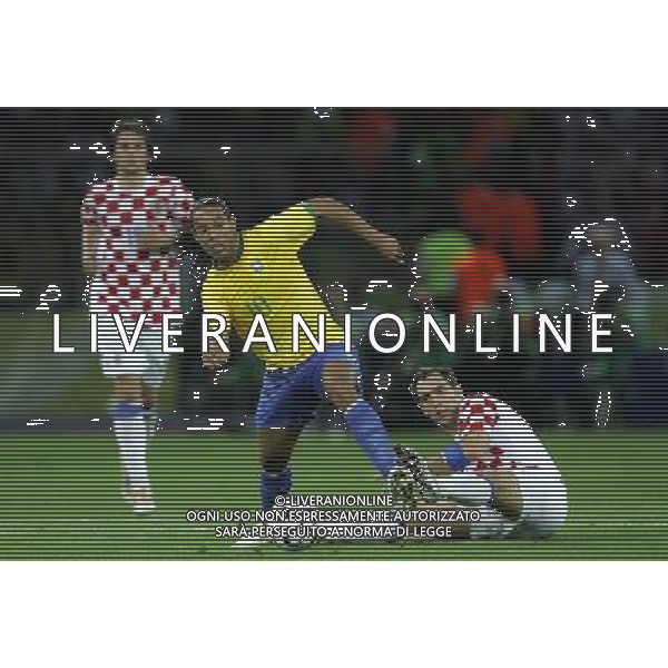 Berlino (ger) 13-06-2006 World Cup Germany 2006 brasile-croazia 1 : 0 nella foto ronaldinho e tudor ph marco luzzani/ag aldo liverani s.a.s.
