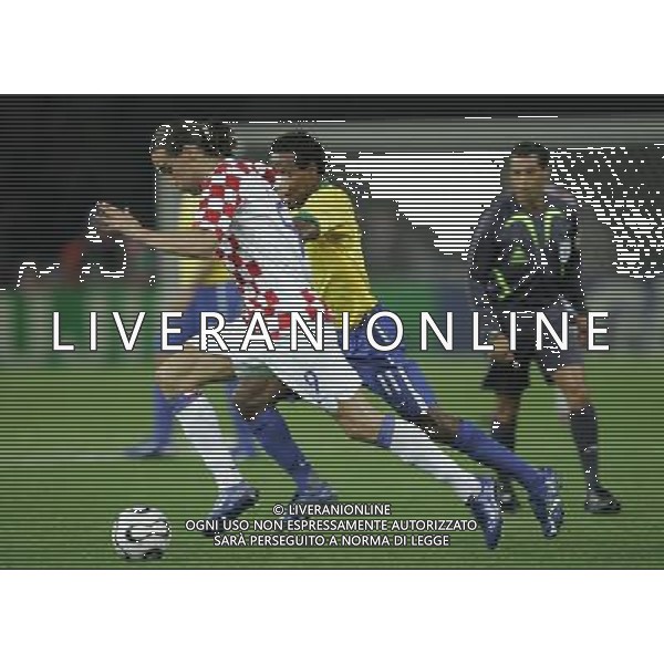 Berlino (ger) 13-06-2006 World Cup Germany 2006 brasile-croazia 1 : 0 nella foto prso e ze roberto ph marco luzzani/ag aldo liverani s.a.s.