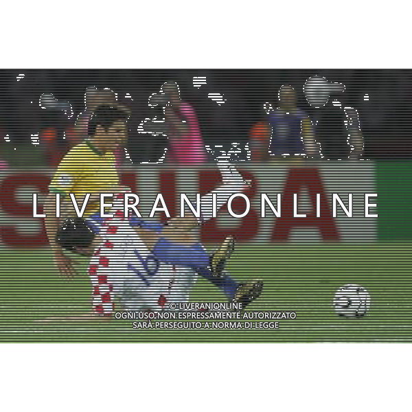 Berlino (ger) 13-06-2006 World Cup Germany 2006 brasile-croazia 1 : 0 nella foto kaka e leko ph marco luzzani/ag aldo liverani s.a.s.