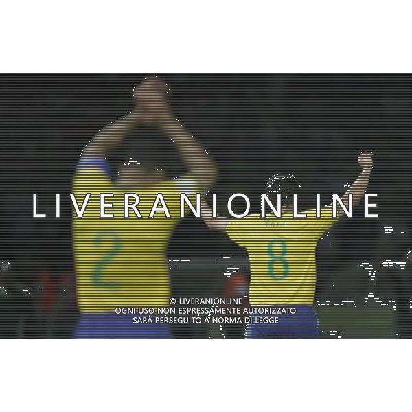 Berlino (ger) 13-06-2006 World Cup Germany 2006 brasile-croazia 1 : 0 nella foto kaka e cafu\' ph marco luzzani/ag aldo liverani s.a.s.