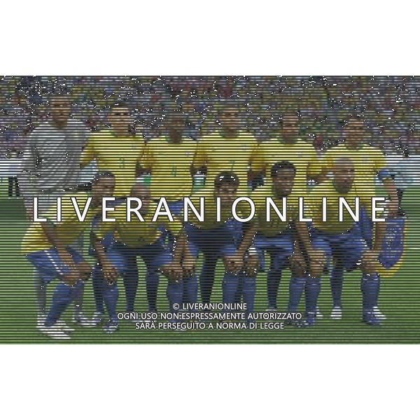 Berlino (ger) 13-06-2006 World Cup Germany 2006 brasile-croazia 1 : 0 nella foto formazione brasile ph marco luzzani/ag aldo liverani s.a.s.