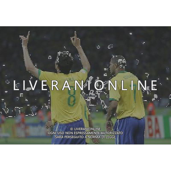 Berlino (ger) 13-06-2006 World Cup Germany 2006 brasile-croazia 1 : 0 nella foto kaka esulta dopo il gol ph marco luzzani/ag aldo liverani s.a.s.