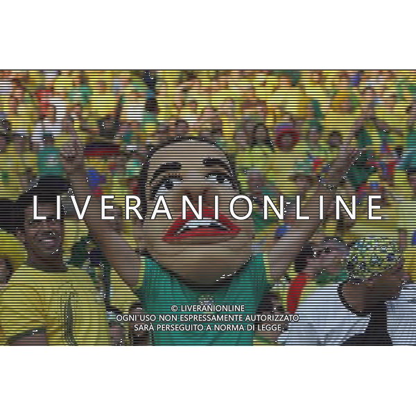 Berlino (ger) 13-06-2006 World Cup Germany 2006 brasile-croazia 1 :0 nella foto tifo brasile ph marco luzzani/ag aldo liverani s.a.s.