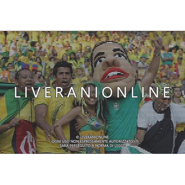 Berlino (ger) 13-06-2006 World Cup Germany 2006 brasile-croazia 1 :0 nella foto tifo brasile ph marco luzzani/ag aldo liverani s.a.s.