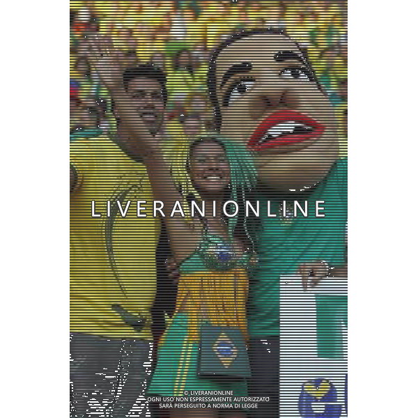 Berlino (ger) 13-06-2006 World Cup Germany 2006 brasile-croazia 1 :0 nella foto tifo brasile ph marco luzzani/ag aldo liverani s.a.s.