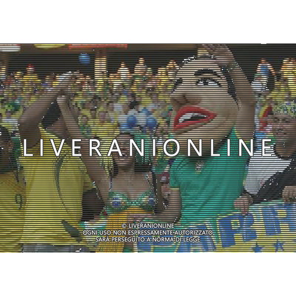 Berlino (ger) 13-06-2006 World Cup Germany 2006 brasile-croazia 1 :0 nella foto tifo brasile ph marco luzzani/ag aldo liverani s.a.s.