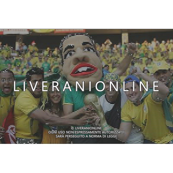 Berlino (ger) 13-06-2006 World Cup Germany 2006 brasile-croazia 1 :0 nella foto tifo brasile ph marco luzzani/ag aldo liverani s.a.s.