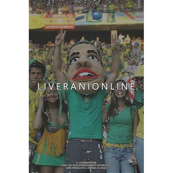 Berlino (ger) 13-06-2006 World Cup Germany 2006 brasile-croazia 1 :0 nella foto tifo brasile ph marco luzzani/ag aldo liverani s.a.s.